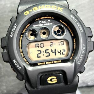 30周年記念モデル CASIO カシオ G-SHOCK ジーショック レジストブラック DW-6930C-1 腕時計 デジタル クオーツ 多機能 ステンレススチール