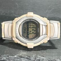 CASIO カシオ G-SHOCK Gショック G-COOL Gクール GT-000 腕時計 デジタル クオーツ 多機能 カレンダー ホワイト レザー 新品電池交換済み_画像5