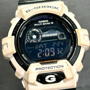 CASIO カシオ G-SHOCK ジーショック G-LIDE ジーライド GWX-8900B-7 腕時計 タフソーラー 電波時計 デジタル 多機能 ブラック×ホワイト