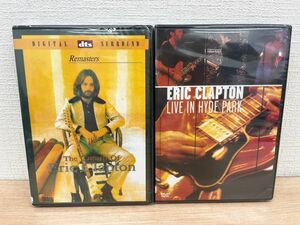 Eric Claptonエリッククラプトン DVD 「The Cream Of Clapton」「Live in Hyde Park」 音楽 ビデオ 映像 ライブ コンサート 未開封