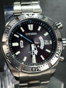 美品 CITIZEN PROMASTER シチズン プロマスター PMD56-3081 電波ソーラー エコドライブ 腕時計 ダイバーズ ISO200規格ダイバーズウオッチ