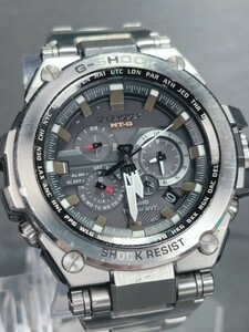 美品 CASIO カシオ G-SHOCK ジーショック MT-G 腕時計 電波ソーラー腕時計 マルチバンド6 レイヤーコンポジットバンド MTG-S1000D-1AJF