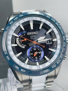 2013年限定モデル 超美品 セイコー SEIKO アストロン ASTRON GPS 電波ソーラー 腕時計 GPS衛星電波時計 セラミック 7Xシリーズ SBXA029