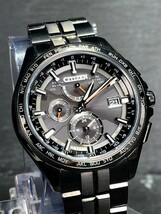 新品 シチズン CITIZEN ATTESA アテッサ Eco-Drive エコ・ドライブ 電波ソーラー 腕時計 ダイレクトフライト搭載 チタン AT9097-54E_画像2