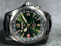 コアショップ専用モデル 新品 セイコー プロスペックス アルピニスト SEIKO PROSPEX Alpinist メカニカル 自動巻き 腕時計 SBEJ005 GMT_画像4