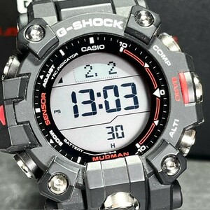 新品 CASIO G-SHOCK カシオ ジーショック MUDMAN マッドマン GW-9500-1JF 腕時計 電波ソーラー トリプルセンサー ブラック デジタル