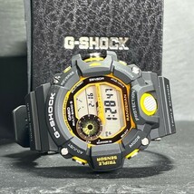 新品 CASIO G-SHOCK カシオ ジーショック MASTER OF G RANGEMAN レンジマン GW-9400Y-1JF 電波ソーラー 腕時計 デジタル ブラック イエロー_画像4