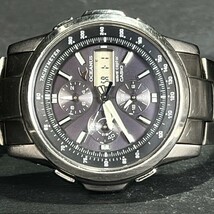 CASIO OCEANUS カシオ オシアナス マンタ Manta OCW-500TDJ-1A 電波ソーラー 腕時計 チタン アナログ クロノグラフ グレー アナログ_画像5