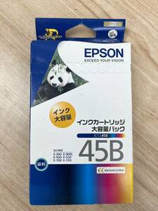 EPSON エプソン インクカートリッジ 大容量パック ICCL45B 純正品 ４色一体 プリンター用 インクジェット