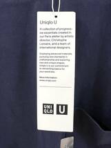 ◆UNIQLO　UNIQLOU　ユニクロ　クルーネックTシャツ　ネイビー/新品_画像3