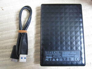  SEAGATE シーゲート Expansion Portable Drive SRD0NF1 外付けHDD　1TB　フォーマット済