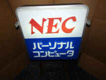 店頭電飾両面看板　NEC パーソナルコンビューター_画像5
