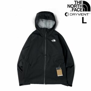 残① 1円～!売切!【正規新品】THE NORTH FACE◆VALLE VISTA STRETCH JACKET ソフトシェルジャケット US限定 止水ジップ(L)黒 180915-85