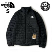 1円～!売切!【正規新品】THE NORTH FACE FLARE DOWN JACKET2 ダウンジャケット US限定 防寒 軽量 ロゴ刺繍 フレアダウン(S)黒 190122-85_画像3