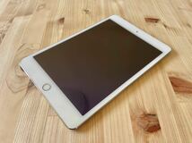iPad mini 第4世代 ホワイト 128GB Wi-Fi+Cellular MK772J/A _画像2