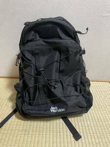 ジャックウルフスキン バックパック ザック リュックサック 黒 ブラック JP FL HIKER SACK V2 24L