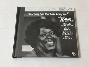 sarah vaughan how long has this been going on?　xrcd 廃盤　レア　輸入盤　サラ・ヴォーンCD 紙ジャケ