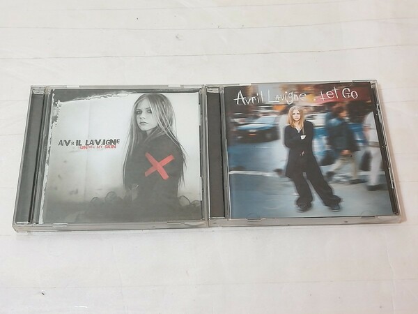 アヴリル・ラヴィーン CD UNDER MY SKIN　Let GO セット