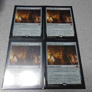 MTG KLD 霊気池の驚異 英語 四枚セット 即決