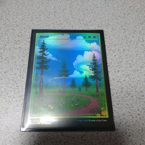 MTG SLD 森 1472 英語foil 一枚 Secret lair PixelLands シークレットレイヤー 即決