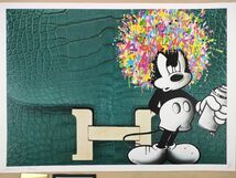 #046 DEATH NYC 世界限定ポスター 現代アート ポップアート ミッキーマウス ディズニー アンディウォーホル バンクシー Hermes_画像2