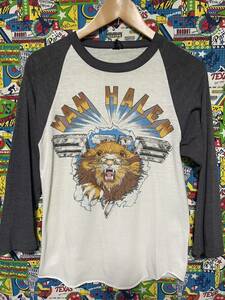 1980年代 ヴィンテージ Van Halen ヴァンヘイレン バンドTシャツ②／パキ綿／バンドT／バンT／ロックT／ツアーT／ロックTシャツ／vintage