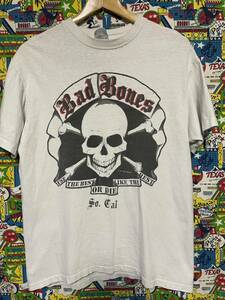 1990年代 ヴィンテージBad Bones バッド・ボーンズ Tシャツ／バンドTシャツ／バンT／ロックT／ツアーT／vintage／ムービーT／映画