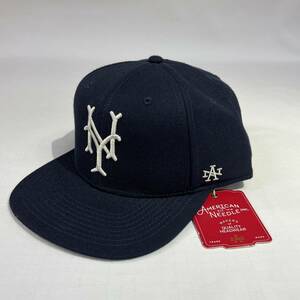 【新品】AMERICAN NEEDLE ARCHIVE 400 ニューヨーク キュバンス NEW YORK CUBANS BLACK アメリカンニードル Minor League BB CAP キャップ