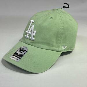 【新品】47 CLEAN UP ロサンゼルス ドジャース パステル ヘムロック ライトグリーン LA Dodgers Pastel Hemlock　CAP キャップ 帽子