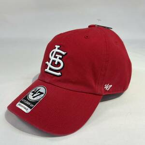 【新品】47BRAND CLEAN UP カーディナルス レッド Cardinals Red CAP キャップ 帽子