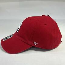 【新品】47BRAND CLEAN UP カーディナルス レッド Cardinals Red CAP キャップ 帽子_画像2