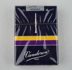 未使用 未開封　送料無料　Vandoren バンドレン　クラリネットリード　硬度4