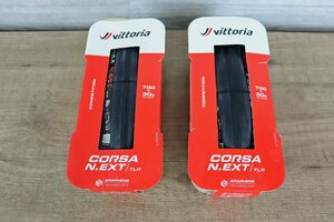 新品未開封　２本セット　VITTORIA vittoria CORSA NEXT TLR　ヴィットリア　コルサ　ネクスト　30c　チューブレスレディ　cicli17　30