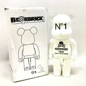 ＃ BEARBRICK ベアブリック NEIGHBORHOOD ネイバーフッド 人形 キャラクター コレクション フィギュア USED #N30029