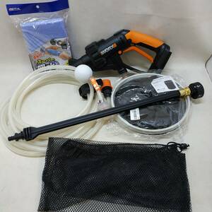 ◇ WORX Hydroshot WG629.6 充電式洗浄ガン 高圧洗浄機 ハンディウォッシャー ワークス ハイドロショット 美品 動確未/現状品 ◇ G91203