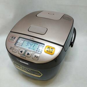 ◇ ZOJIRUSHI 極め炊き NL-BB05 マイコン炊飯ジャー 3合 炊飯器 2018年製 カッパーブラウン 象印 動確OK/現状品 ◇ R91212