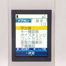 ◆Panasonic パナソニック VL-WD609 ドアホン ワイヤレスモニター子機/PNLC1025 充電台 ジャンク◆G2070_画像2