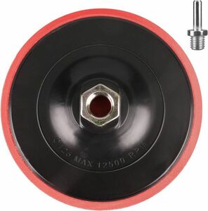 サンディングパッド 研削ホイールパッド 125mm 研磨ディスク 曲面研磨アダプター ポリッシャー 磨きとフック 自動車用木製家具塗装仕上