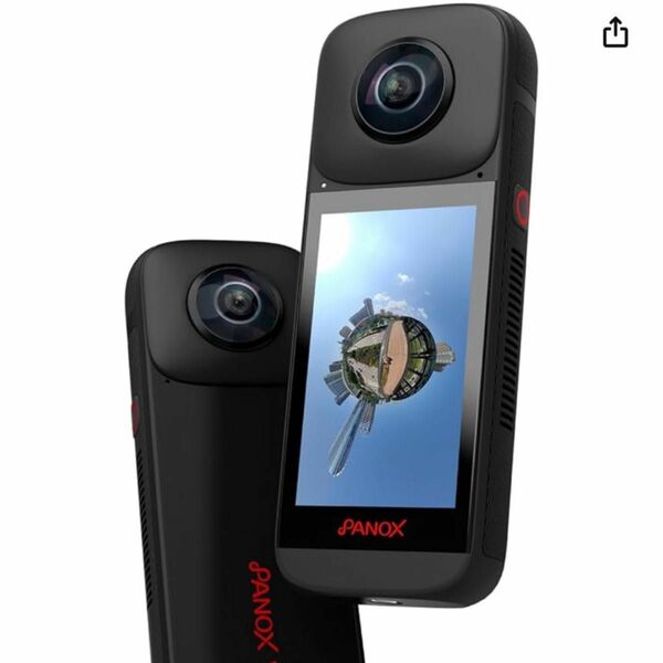 【最新モデル ラスト1点】2023年11発売　panox V2 360度カメラ　アクションカメラ　android搭載