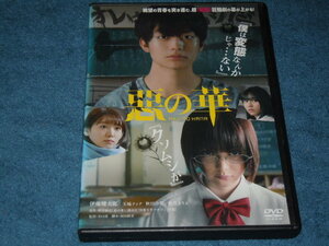 ★DVD『悪の華』送料120円～/伊藤健太郎/玉城ティナ/秋田汐梨/飯豊まりえ/押見修造/井口昇/少年マガジン/本編127分★