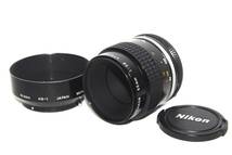 【美品】Nikon ニコン Ai-S Micro-NIKKOR 55mm F2.8 Y1724_画像1