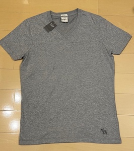 【未使用】アバクロ Abercrombie&Fitch◆Tシャツ◆グレー