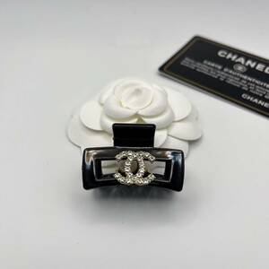 CHANEL シャネル ココマーク ヘアクリップ(小) ヘアークリップ　ヘアーアクセサリー　バレッタ　ヘアピン　並行輸入　黒　ブラック