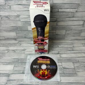 【Wii】 カラオケJOYSOUND Wii 専用USBマイク DX 美品　 カラオケマイク Wii ディスク付