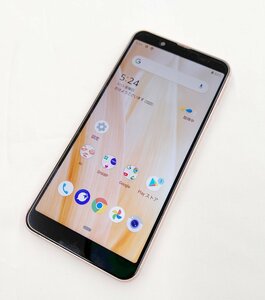 SHARP/シャープ AQUOS/アクオス sense3 basic SHV48 32GB android11 ライトカッパー アンドロイド 本体のみ スマートフォン au判定〇初期化