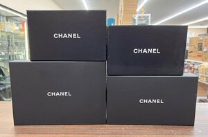 CHANEL/シャネル ケース 空箱 空き箱 保存箱 BOX 化粧箱 ブランド 4点まとめ