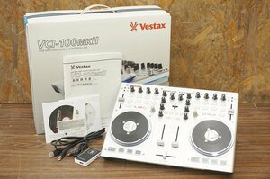 Vestaxbe start ksUSB MIDI AND AUDIO CONTROLLER DJ controller VCI-100MKⅡ driver disk attached DJ equipment electrification / button reaction has confirmed 