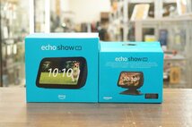 1円スタート!!未使用品!! Amazon アマゾン echo show5 第3世代+USB-C充電ポート付き角度調節スタンド セット チャコール alexa アレクサ_画像1