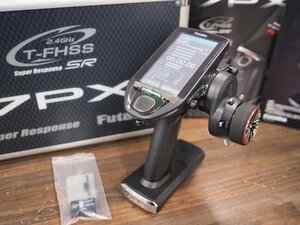 展示品 一部欠品あり Futaba フタバ T7PXR T/RSet ラジコン用送信機 プロポ 収納ケース付 受信機 R334SBS-E・バッテリLi-Fe1100mAh セット