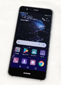 HUAWEI P10 lite WAS-LX2J ブラック 32GB android 7 本体のみ au 判定〇 アンドロイド スマートフォン 初期化